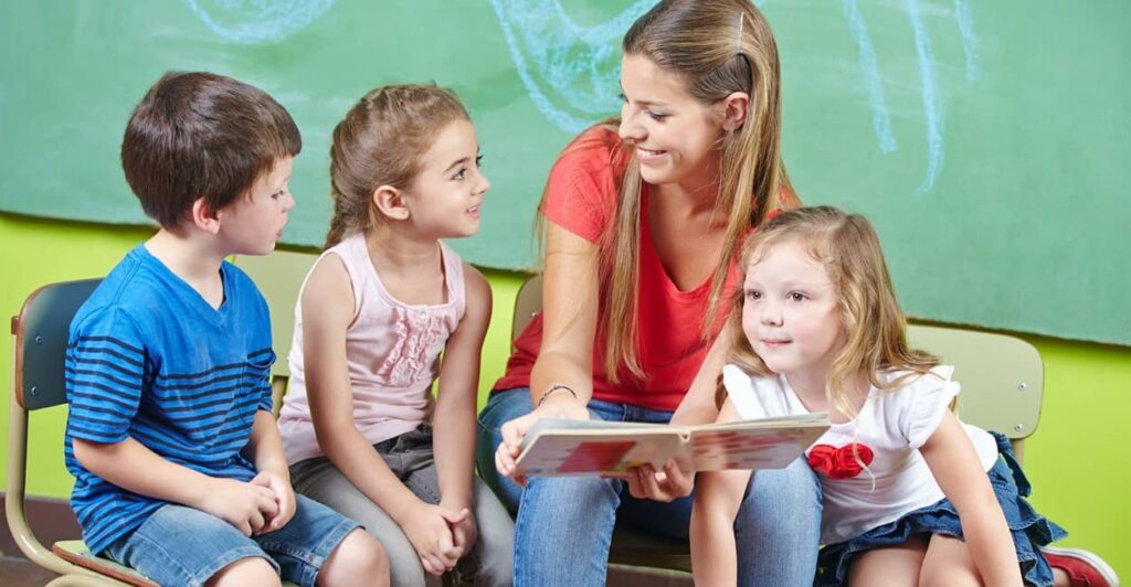 Kinderbetreuung im Shoppingcenter